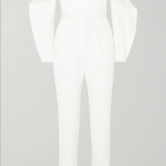 Self portrait off shoulder jumpsuit - Picture 7 of 9